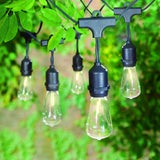 Better Homes & Gardens 15-Count Edison Bulb String Lights, 21.5’ Length Warm White
