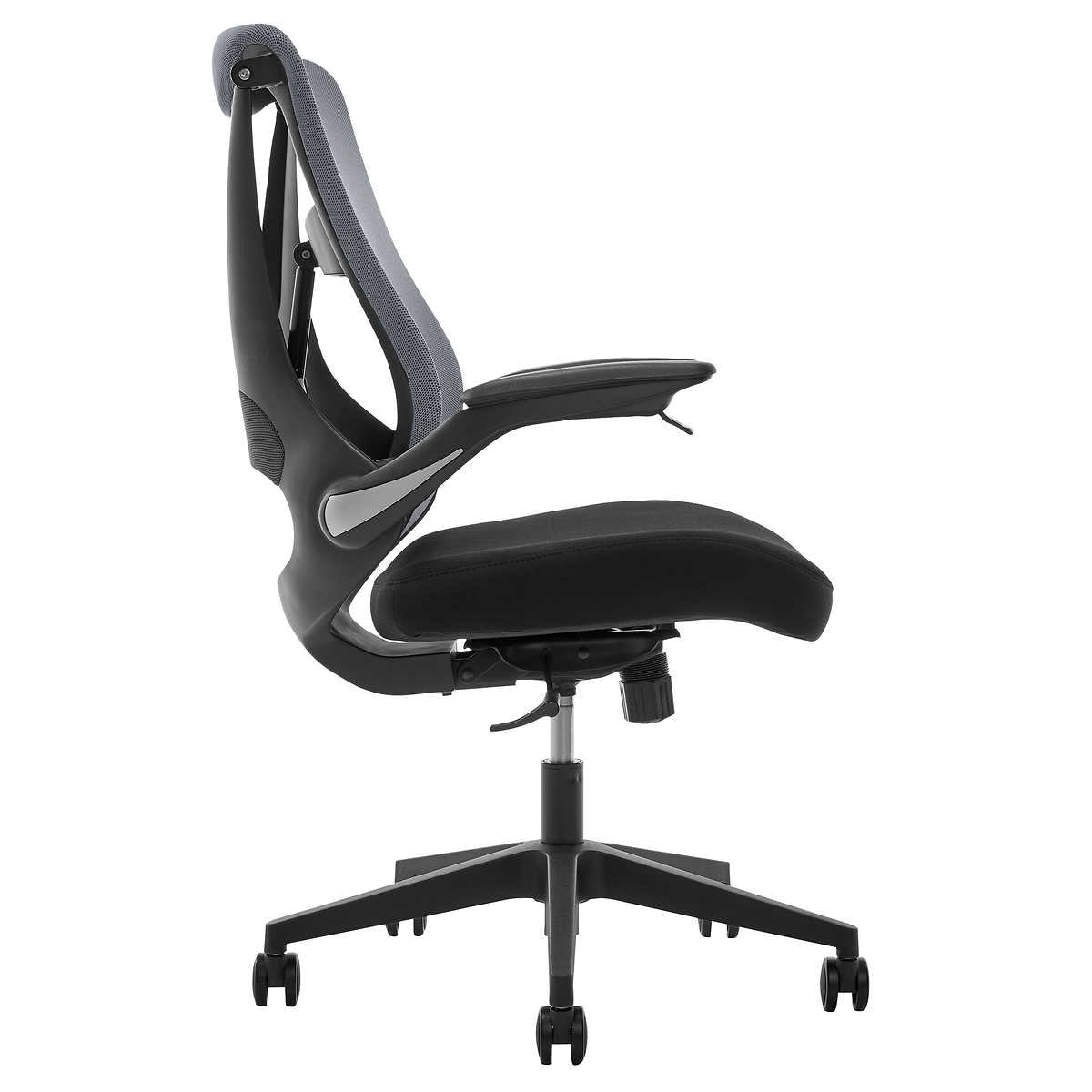 La-Z-Boy Mesh Back Molded Foam Computer and Desk Chair Gray (51448)