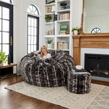 The World’s Most Comfortable Seat LoveSac City Sac Bundle with Squattoman and Footsac