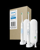 Philips Sonicare Optimal Clean Rechargeable Toothbrush, 2-pack Model HX6829/30