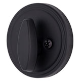 Brinks Keyed Entry Single Cylinder Deadbolt, Matte Black Finish