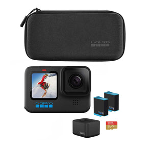 GoPro HERO10 Waterproof Action Camera With + 64GB Card and Extra Battery