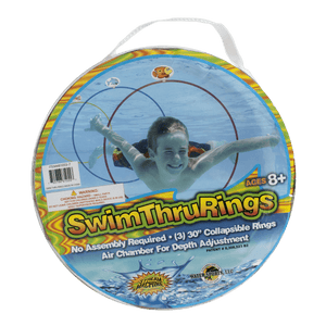 Water Sports Swim Thru Rings (Colors Vary)