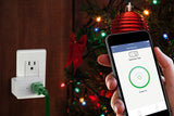 Feit Electric Control Devices Via Free App Wi-Fi Smart Plug, 3-Pack