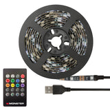 Monster Sound Reactive LED Strip Lights, Multi-Color, 6.5 Feet