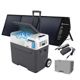 ACOPower LiONCooler 52 Qt. Battery Powered Portable Fridge Freezer Cooler and Solar Panel