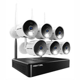 Night Owl 10 Channel 6 Wireless Spotlight Deterrence Cameras NVR Security System with 1TB Hard Drive