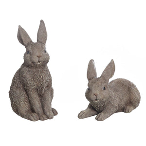 Stylecraft Garden Bunnies Statue, 2-pack