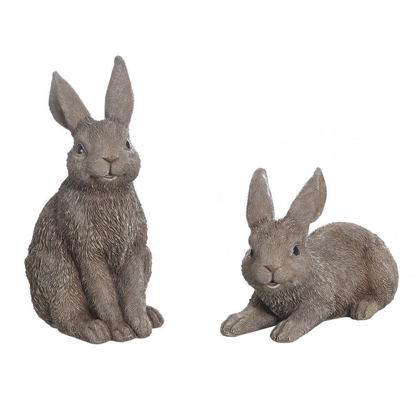 Stylecraft Garden Bunnies Statue, 2-pack