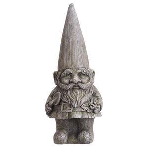 Stylecraft 26" Garden Gnome Statue, Fiberglass Reinforced Concrete