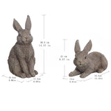 Stylecraft Garden Bunnies Statue, 2-pack