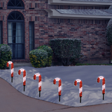 LED Candy Cane Pathway Lights, 6-Count