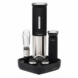 Rabbit Electric Wine Opener Set, 8-piece Set W/Foil Cutter, Aerator, Stoppers