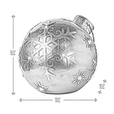 19'' Oversized Christmas Ornament with LED Lights for Holiday Season