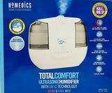 HoMedics TotalComfort Ultrasonic Humidifier with UV-C Technology Warm Cool Mist