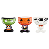 Halloween Ceramic Candy Bowl, Mummy Frankenstein or Jack O'Lantern