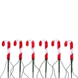 LED Candy Cane Pathway Lights, 6-Count