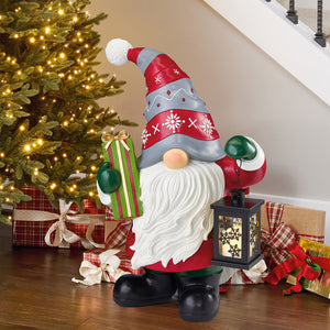 27" Tall Gnome Greeter with Lantern