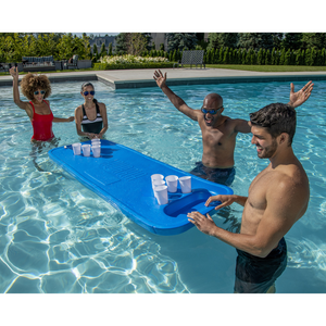 Pineapple Pong Pool Float, Foam Lounge and Floating Pong Game