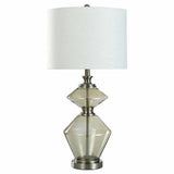 Stylecraft Torello Glass Table Lamp, 31” Tall Light