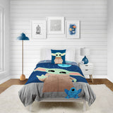 Jay Franco Character Pillow & Throw Set, 59” x 78” Disney Characters Throw