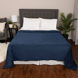 Kirkland Signature Plush Blanket, King or Queen Size Made from Fine Yarns