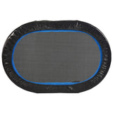 Stamina Oval Fitness Rebounder Trampoline for Workouts, 31.75"L x 19"W x 4.75"H
