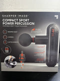 Sharpe Image Powerboost Move Deep Tissue Massager, w/ 4 Attachments, Whisper Quiet, Rechargeable