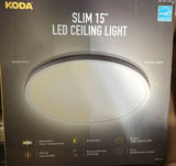 KODA Slim 15"LED Ceiling Light With Adjustable Color Temperature