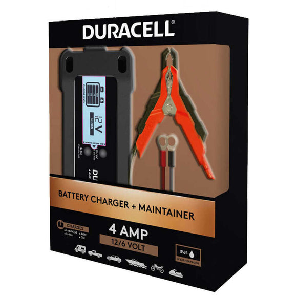 Duracell 4 Amp Battery Charger and Maintainer