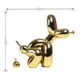 Balloon Dog Poo Statue Resin Animal Sculpture Home Decoration Resin Doggy Craft