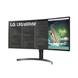 LG 35" Curved UltraWide QHD HDR Monitor with FreeSync, 35WN65C-B
