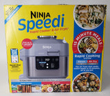 Ninja Speedi Rapid Cooker & Air Fryer, 6-QT Non-stick Cooking Pot 14-in-1 Functionality
