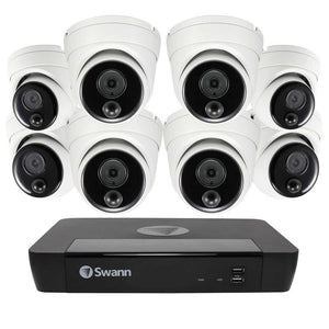 Swann 8-Channel 8-Camera 4k Ultra HD 2TB NVR Security System