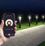 Atomi Smart Color Changing LED Pathway Lights, 4-pack Starter Kit