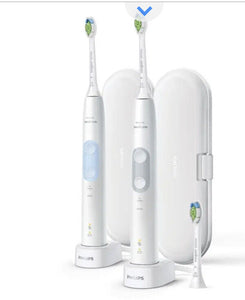 Philips Sonicare Optimal Clean Rechargeable Toothbrush, 2-pack Model HX6829/30