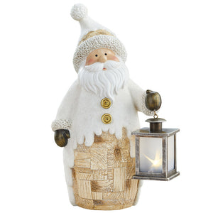 Holiday Figurine with LED Lantern