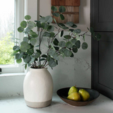 CG Hunter 30" Faux Eucalyptus Arrangement with Decorative Vase