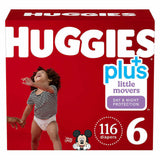 Huggies Plus Little Movers Diapers Sizes 3 - 7 (Select Size)