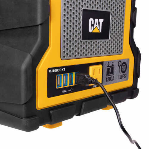 CAT 1200 Peak AMP Digital Jump Starter, Air Compressor LED Worklight USB  Charger – Homesmartcamera
