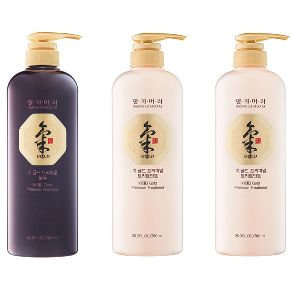Daeng Gi Meo Ri Ki Gold Premium, 3-pack Anti-Hair Loss