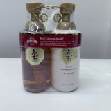 Daeng Gi Meo Ri Ki Gold Ginseng Blossom Shampoo and Treatment Set, Anti-Hair Loss