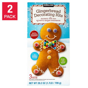 Gingerbread Decorating Kits, 26.6 oz 2-count