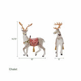 14.75" Fitz and Floyd Chalet Deer Figurine