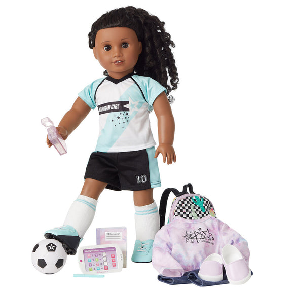 American Girl Truly Me Doll and School Day to Soccer Play