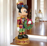 Disney Mickey Nutcracker with Music and LED Lights, 23.4 in. × 25 in. × 60 in.
