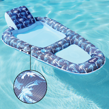 Aqua Luxury Recliner Pool Lounge with Headrest