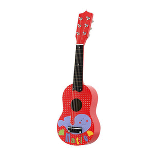 Miniature Acoustic Guitar with Six Tunable Strings by Toy Time