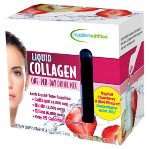 Applied Nutrition Liquid Collagen Drink Mix 4000 mg., 30 Tubes - 10 ml each
