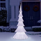 8’ Holiday Glitter Tree with 1000 LED Lights